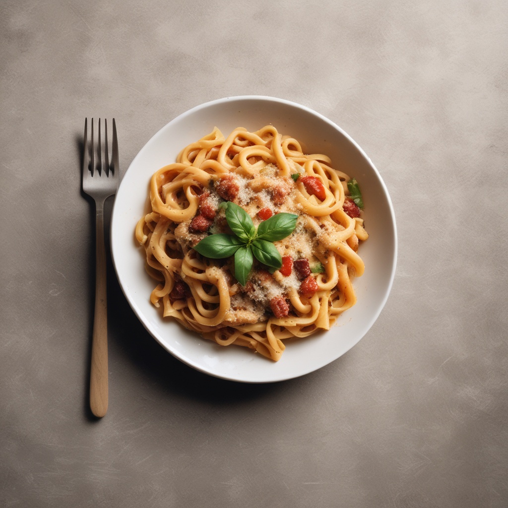 Delicious pasta dish